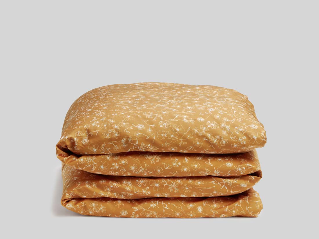 Kinderdekbedovertrek katoen satijn fields of gold