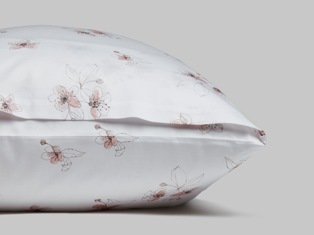 Satin-Bettwäsche Bridal Blush