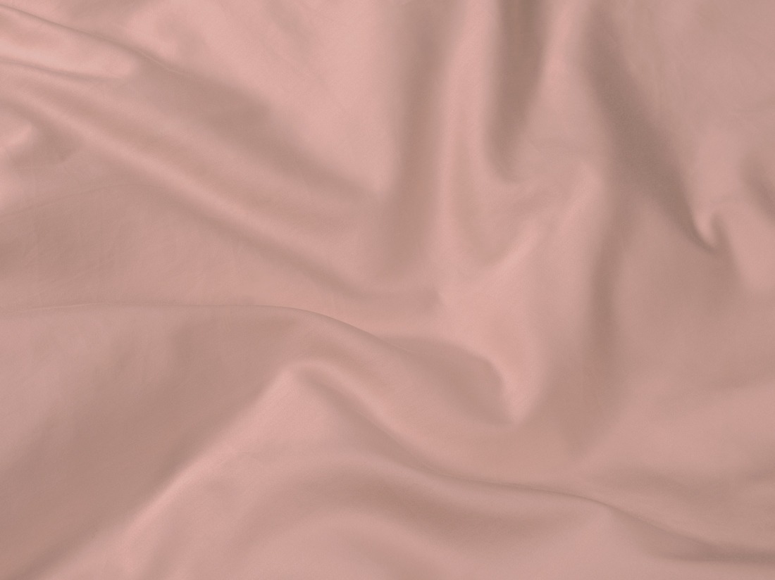 Dekbedovertrek katoen satijn cosmea pink