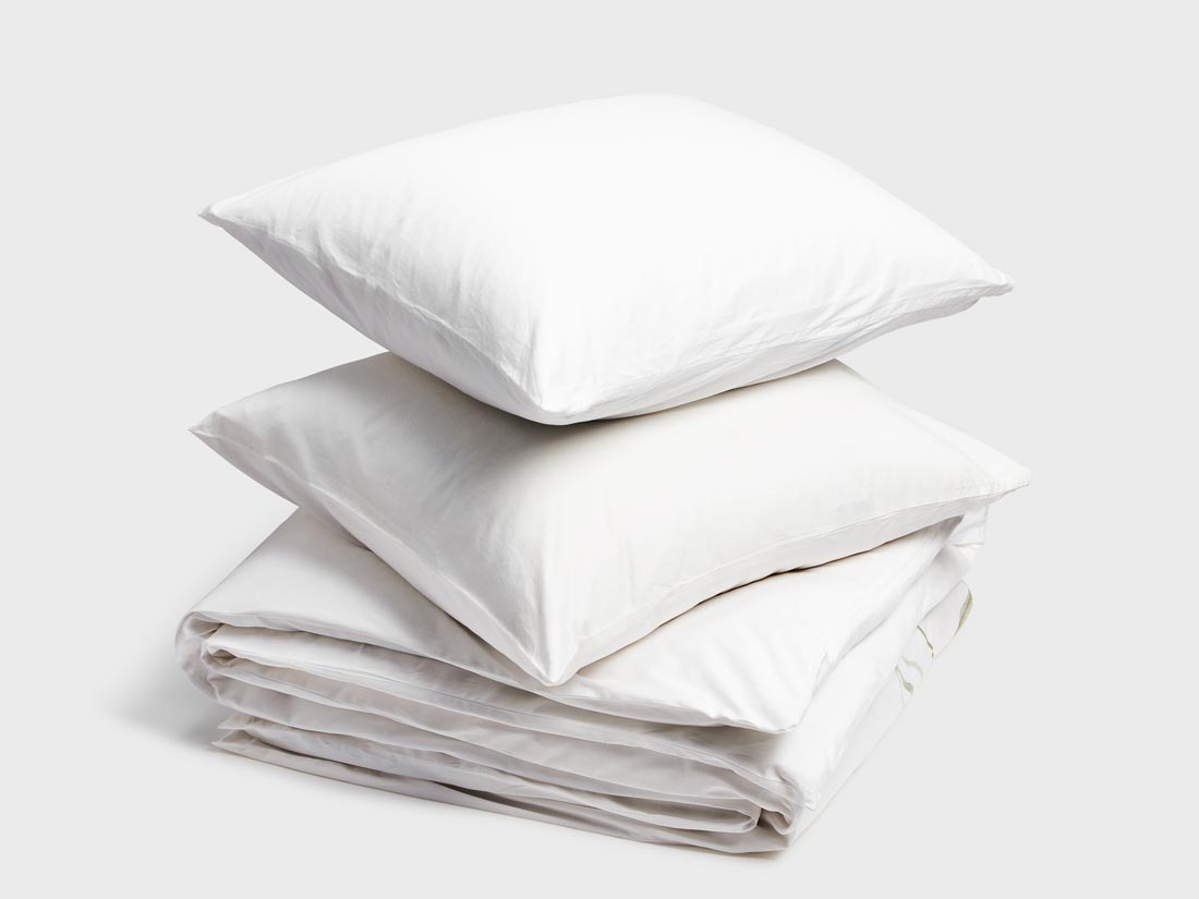 Satin-Bettwäsche Dill Flower