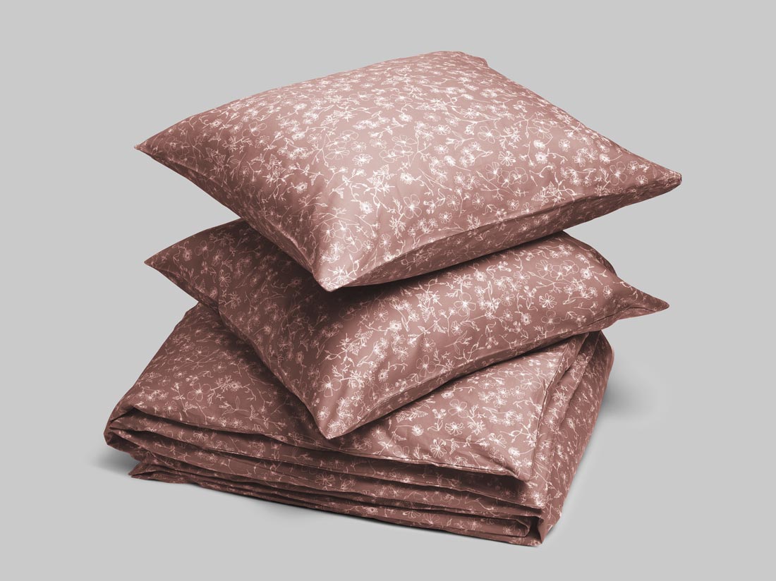 Dekbedovertrek katoen satijn fields of blush