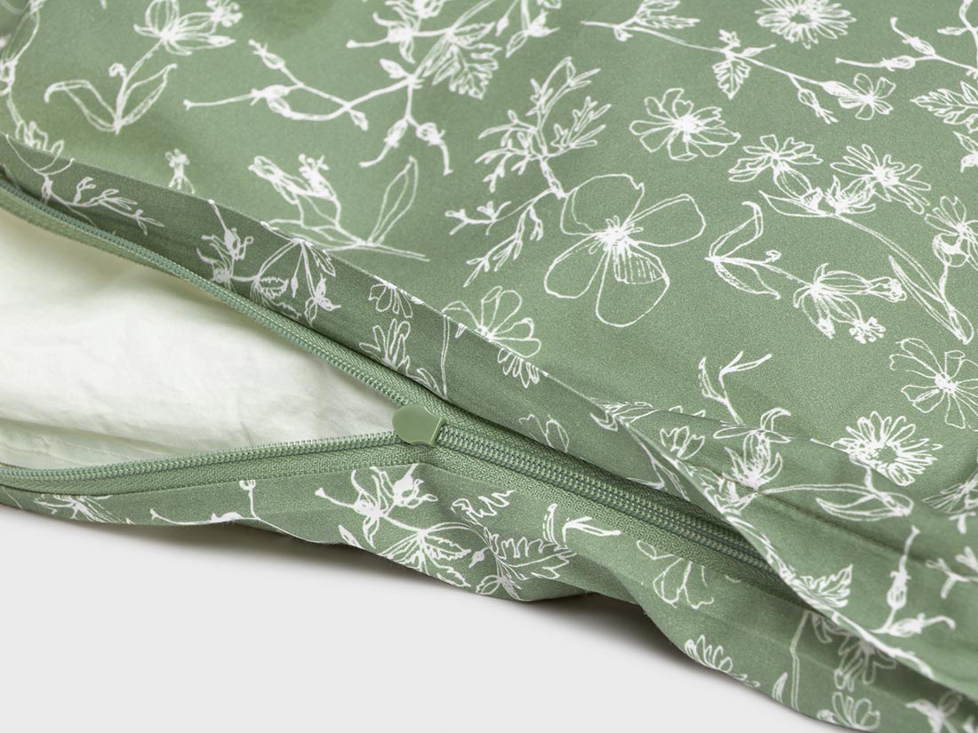 Satin-Bettwäsche Fields Of Olive