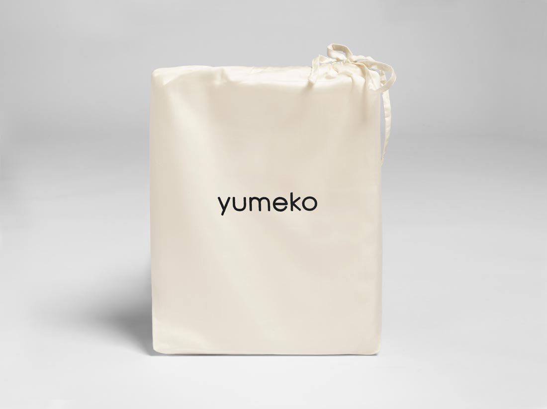 Housse de couette satin de coton naturel