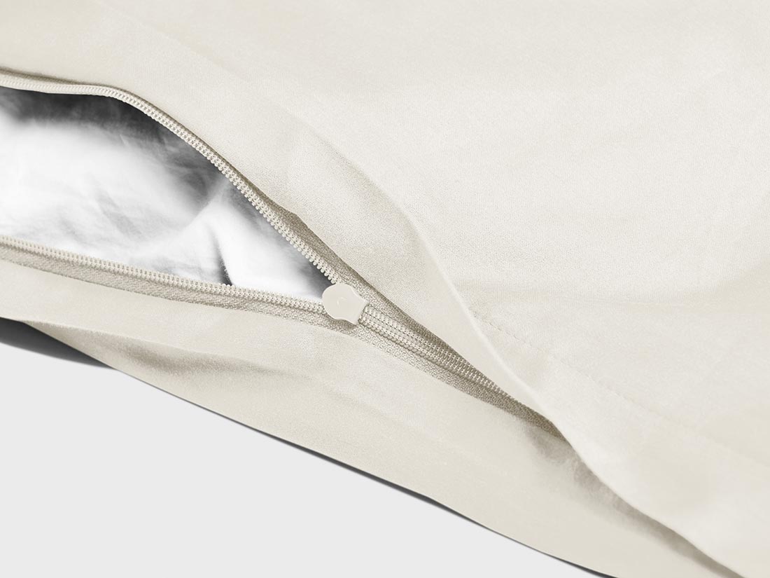 Bettwäscheset Baumwollsatin Warm White