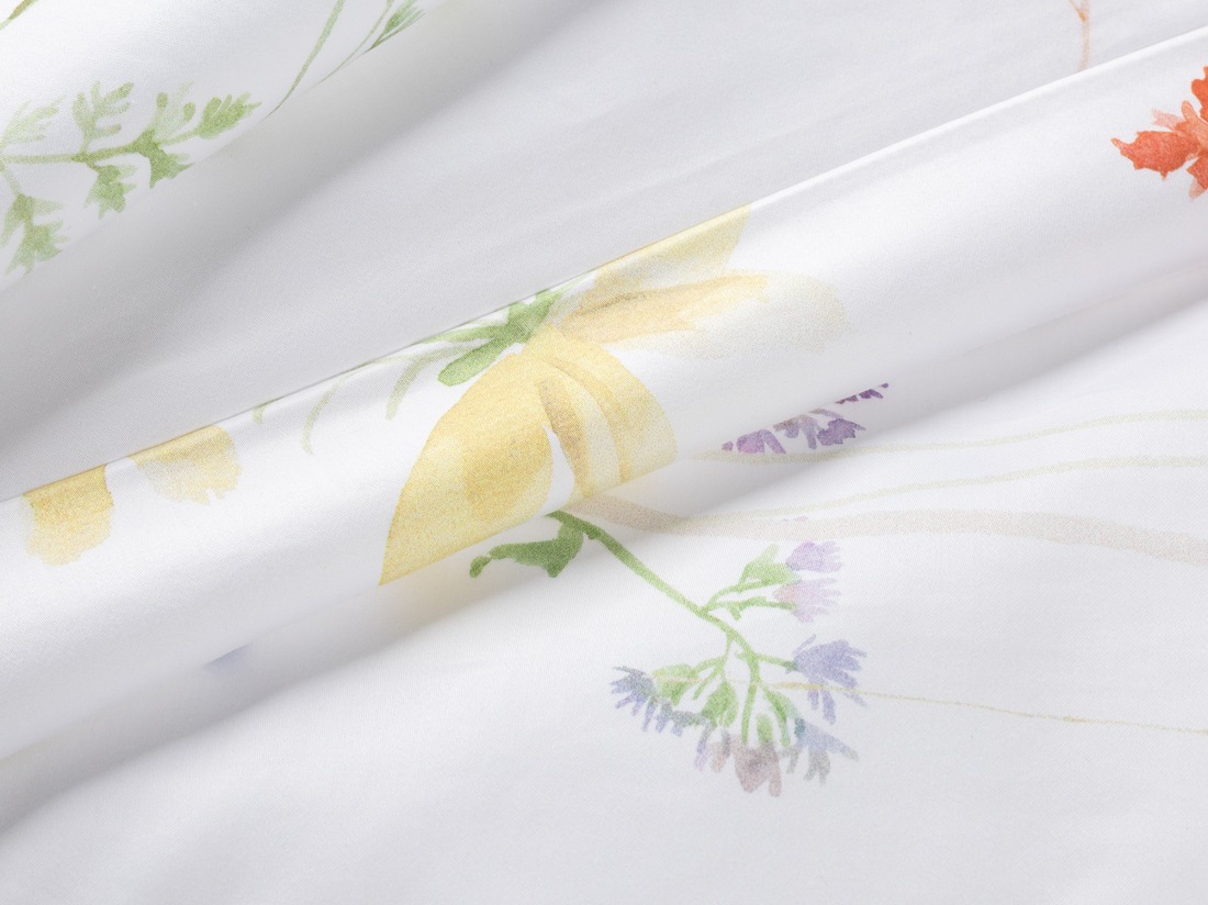 Kussensloop katoen satijn wild flowers