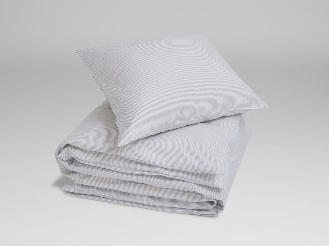 TENCEL™-Bettwäsche White Stripe