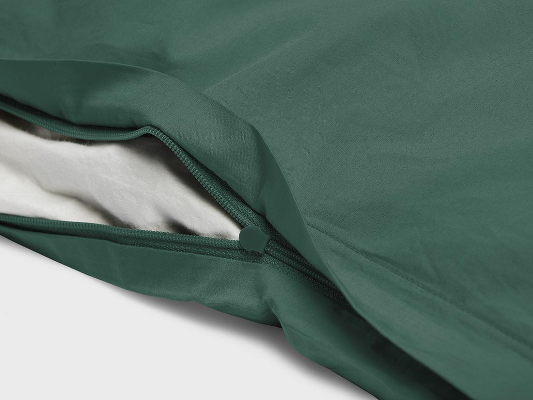 Sengesæt percale forest green