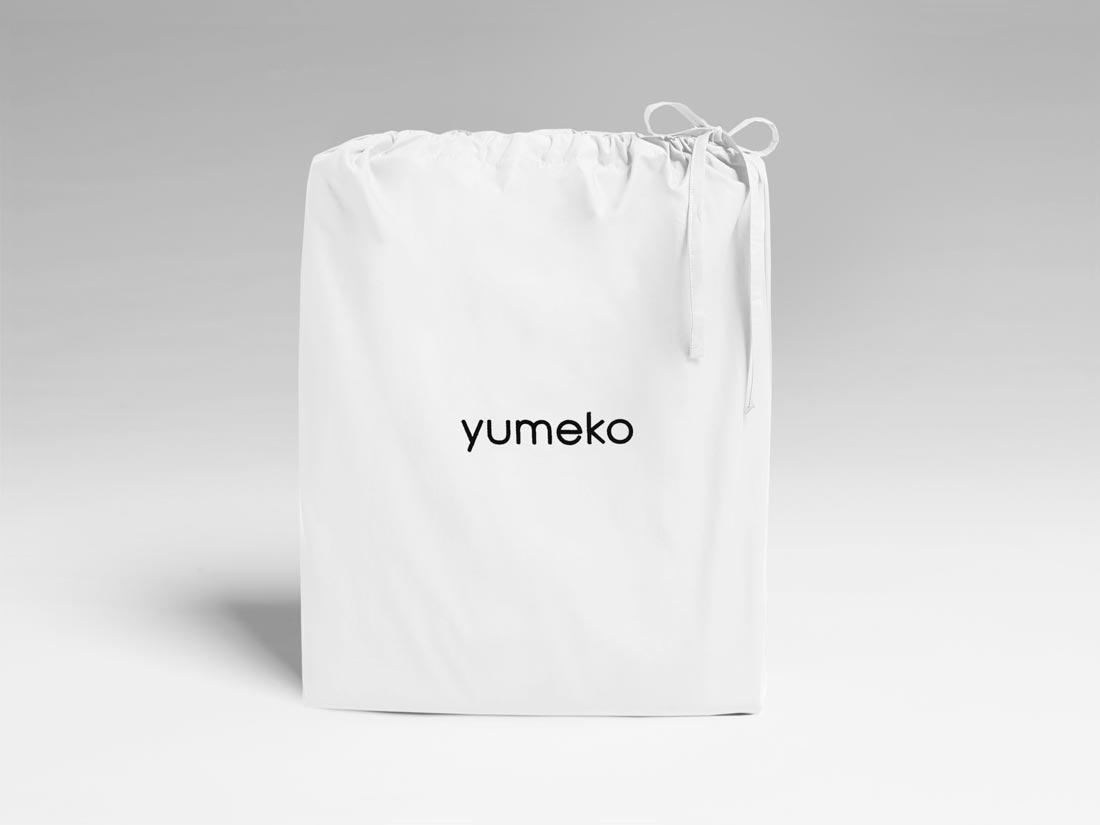 Bettwäscheset Perkal-Baumwolle Pure White