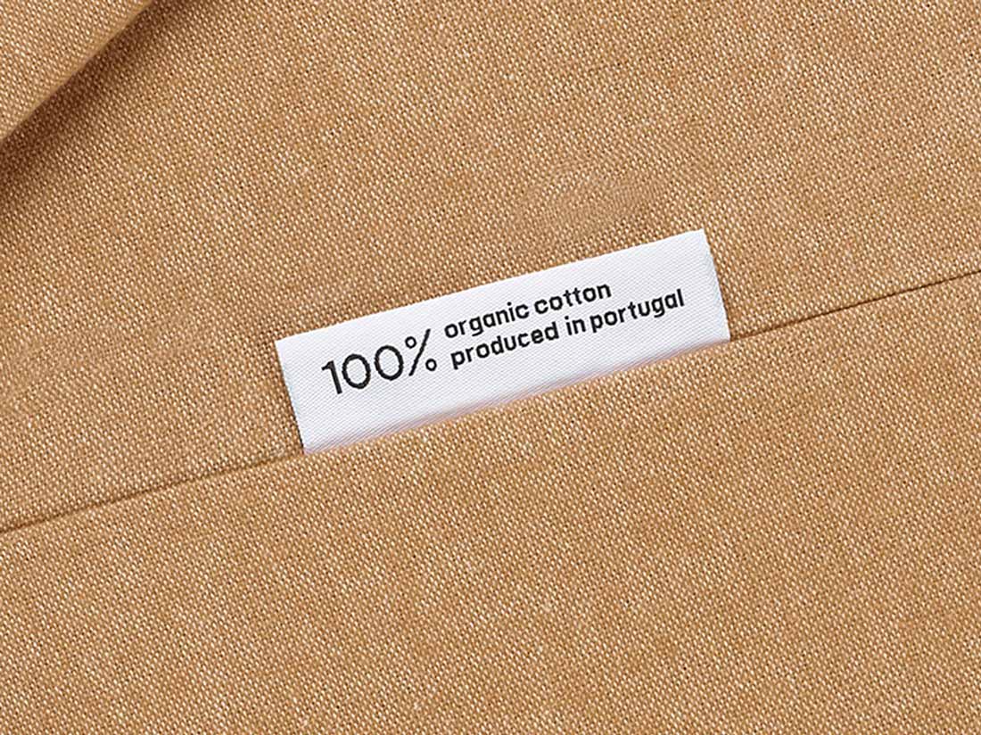 Dekbedovertrek flanel honey chambray