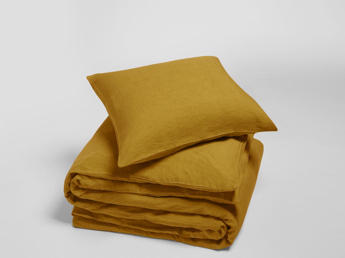 Leinen-Bettwäsche Narcissus