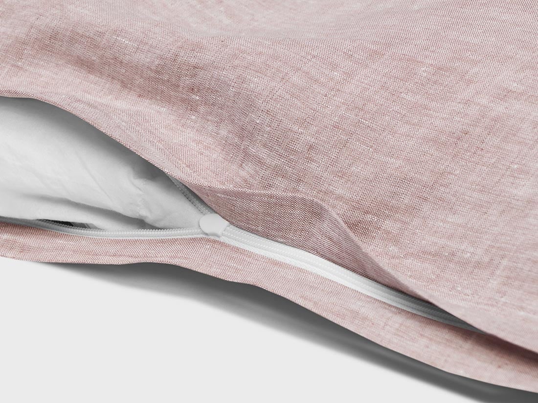 Leinen-Bettwäsche Rose Chambray