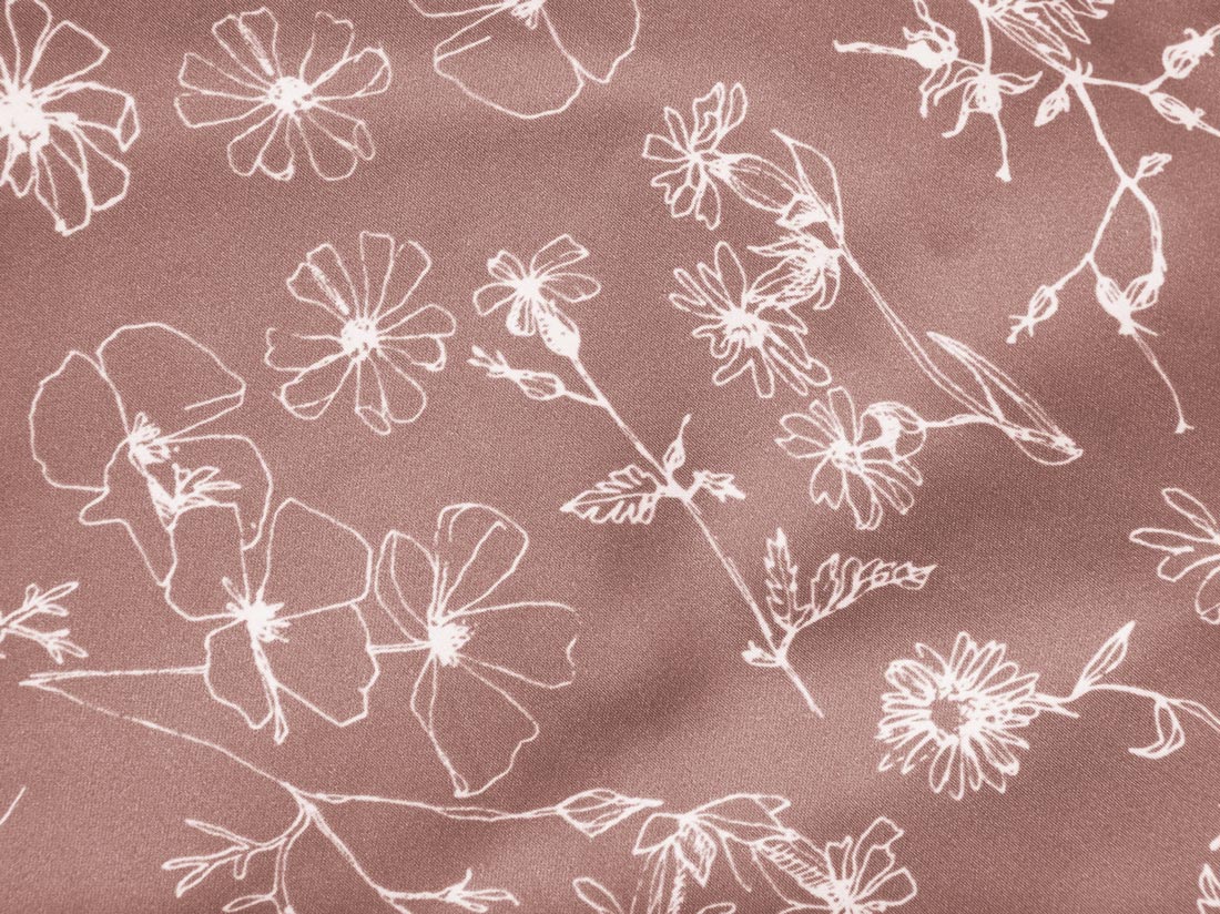 Dekbedovertrek katoen satijn fields of blush