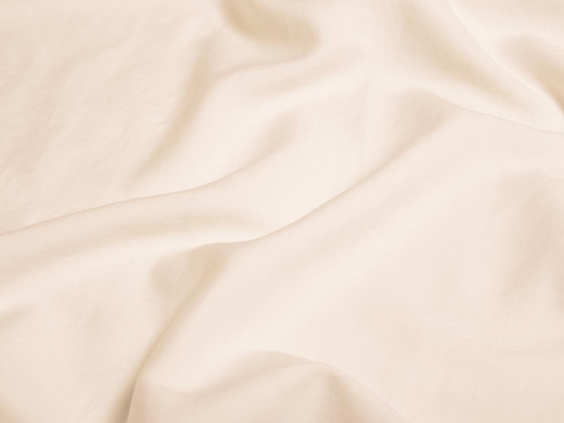 Kissenbezug Gewaschener Baumwollsatin Rose