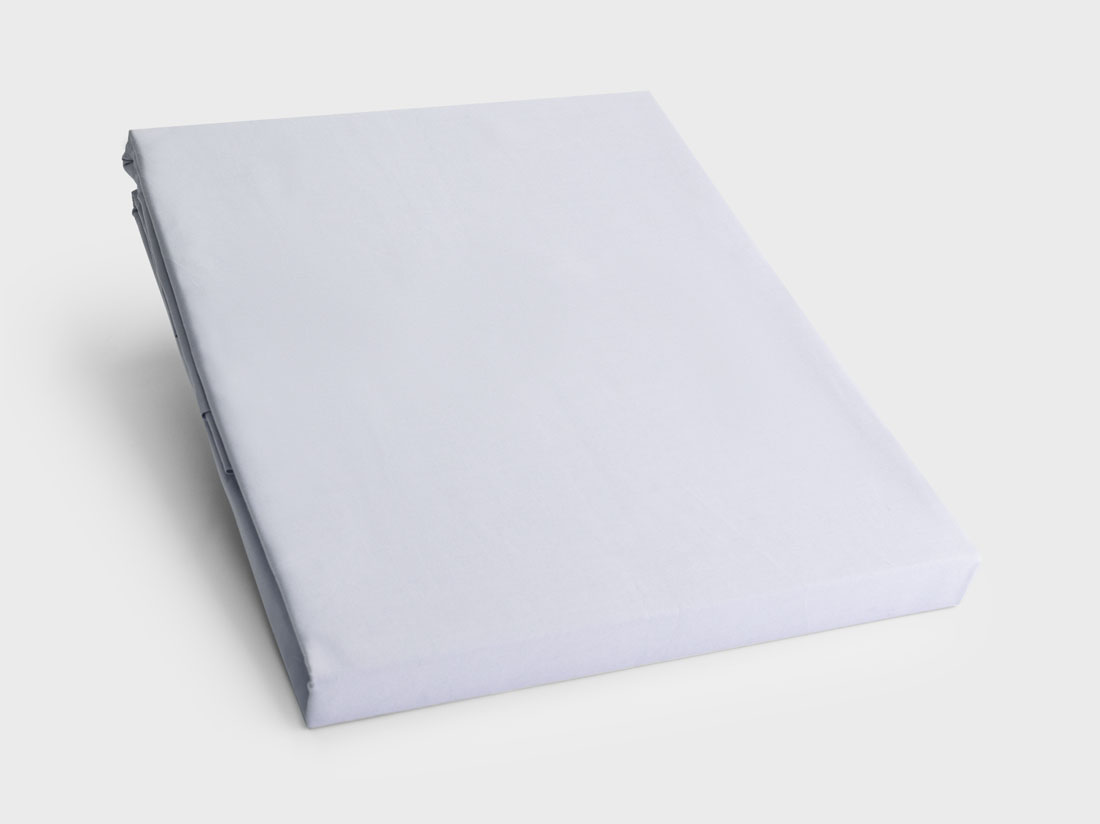 Spannbettlaken Perkal-Baumwolle Lavender Blue