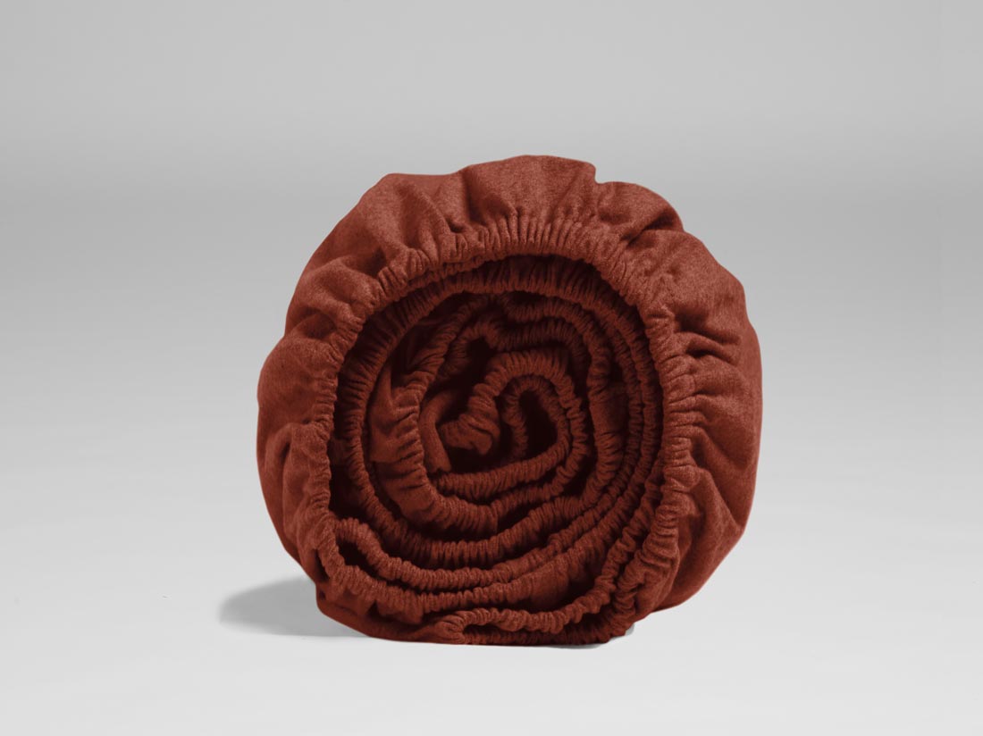 Spannleintücher Flanell Red Velvet