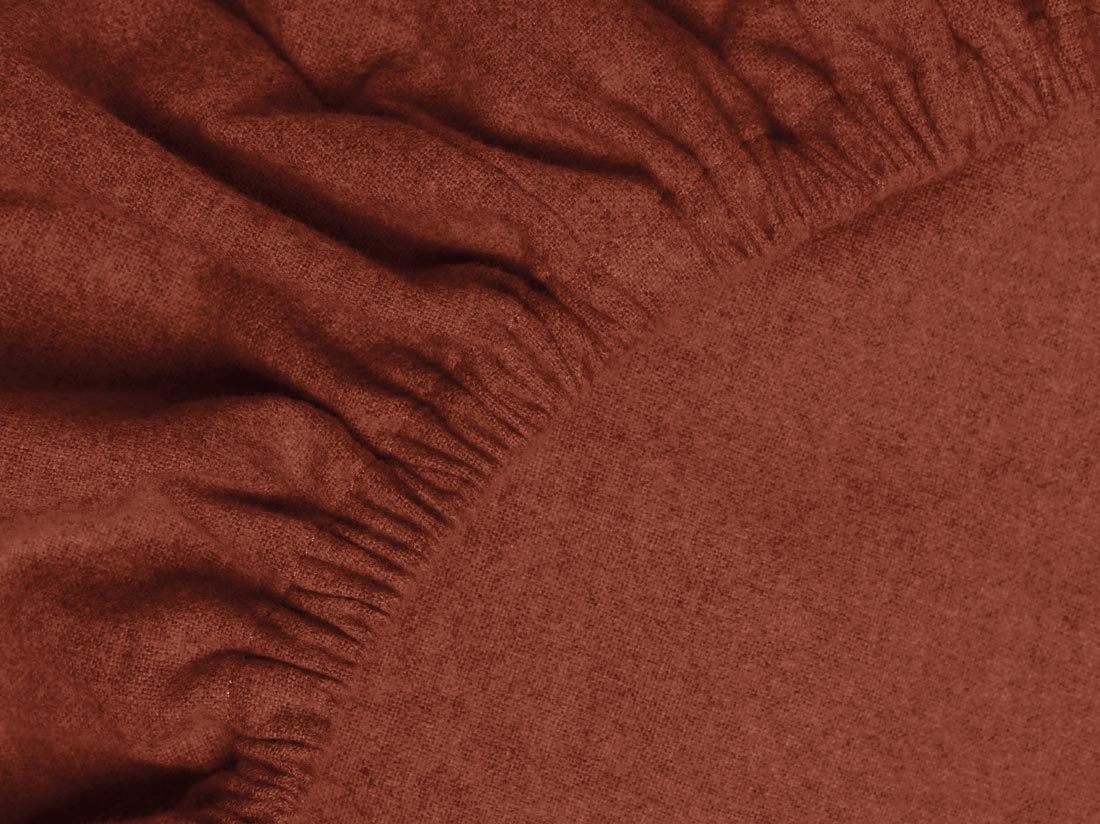 Spannleintücher Flanell Red Velvet