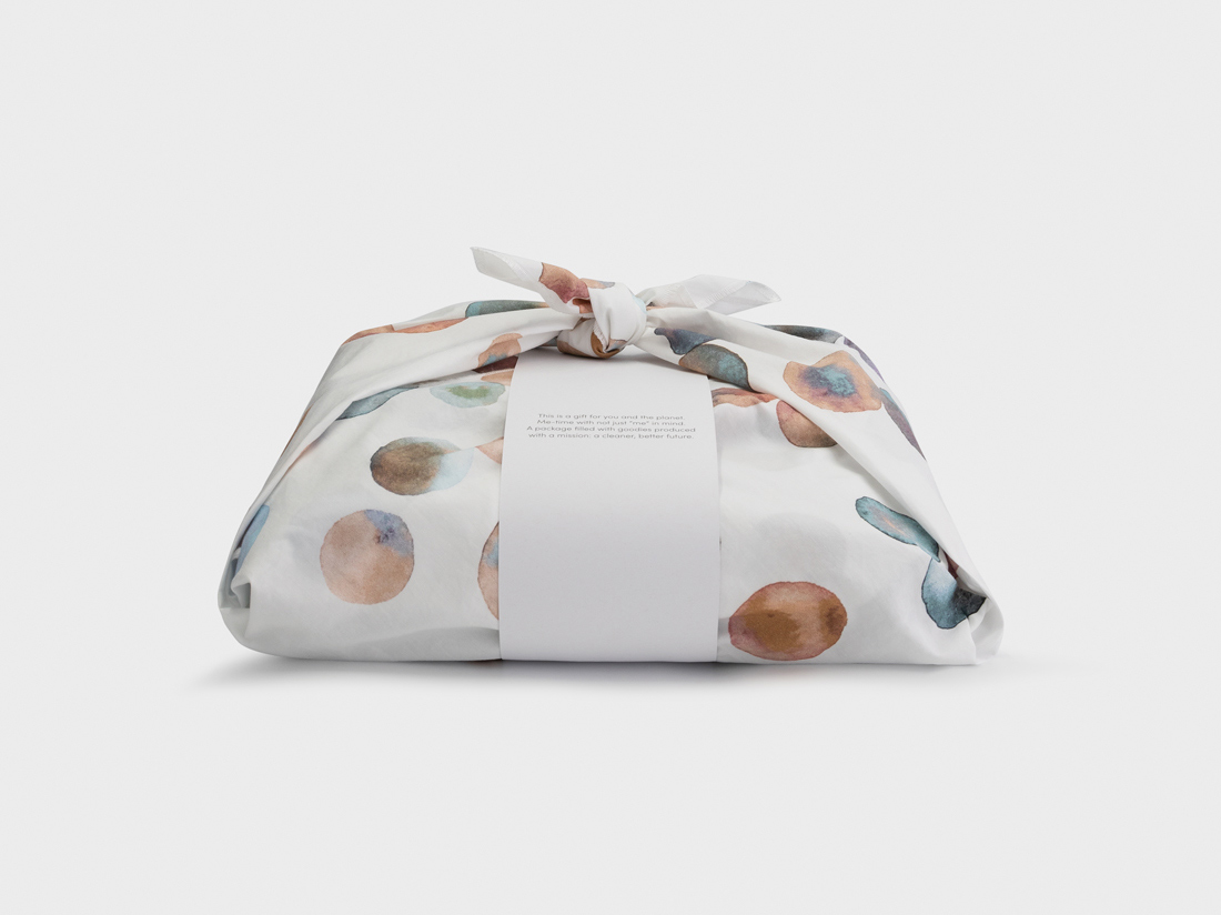 Bath time cadeauset warm taupe