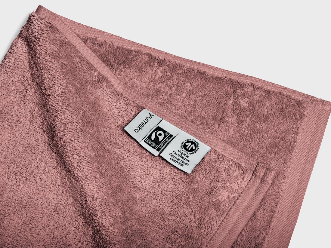 Gästehandtücher Terry Blush Rose 30x50 - 4 Stk