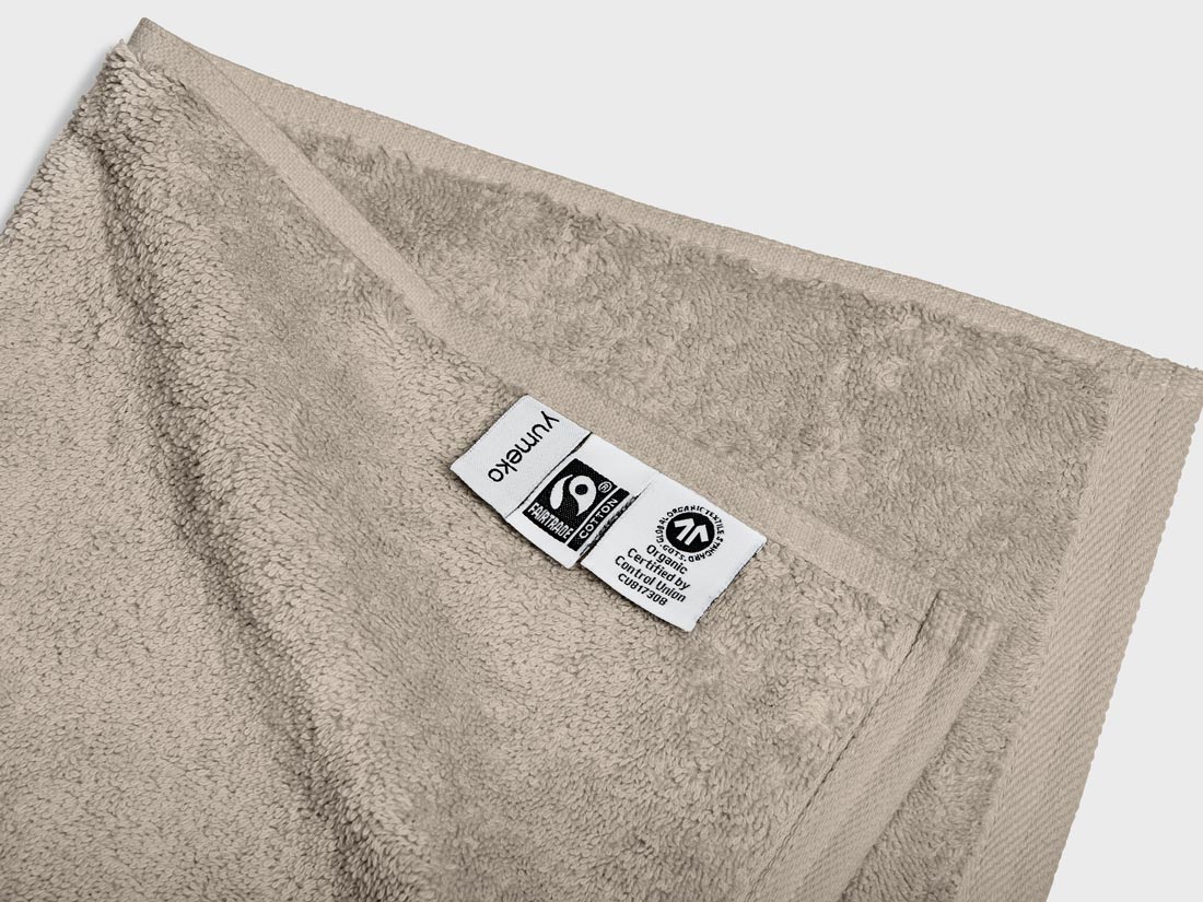 Gästehandtücher Terry Warm Taupe 30x50 - 4 Stk.