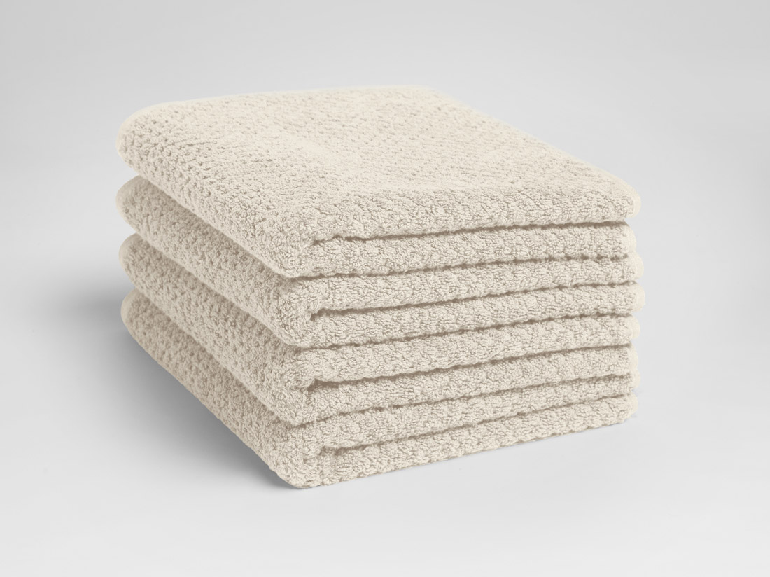 Handtücher Dots White Sand 50x100