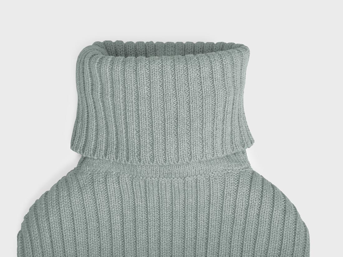 Kruikzak katoen sea green