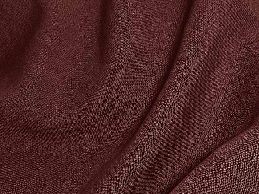 Veste kimono lin lavé bois de rose