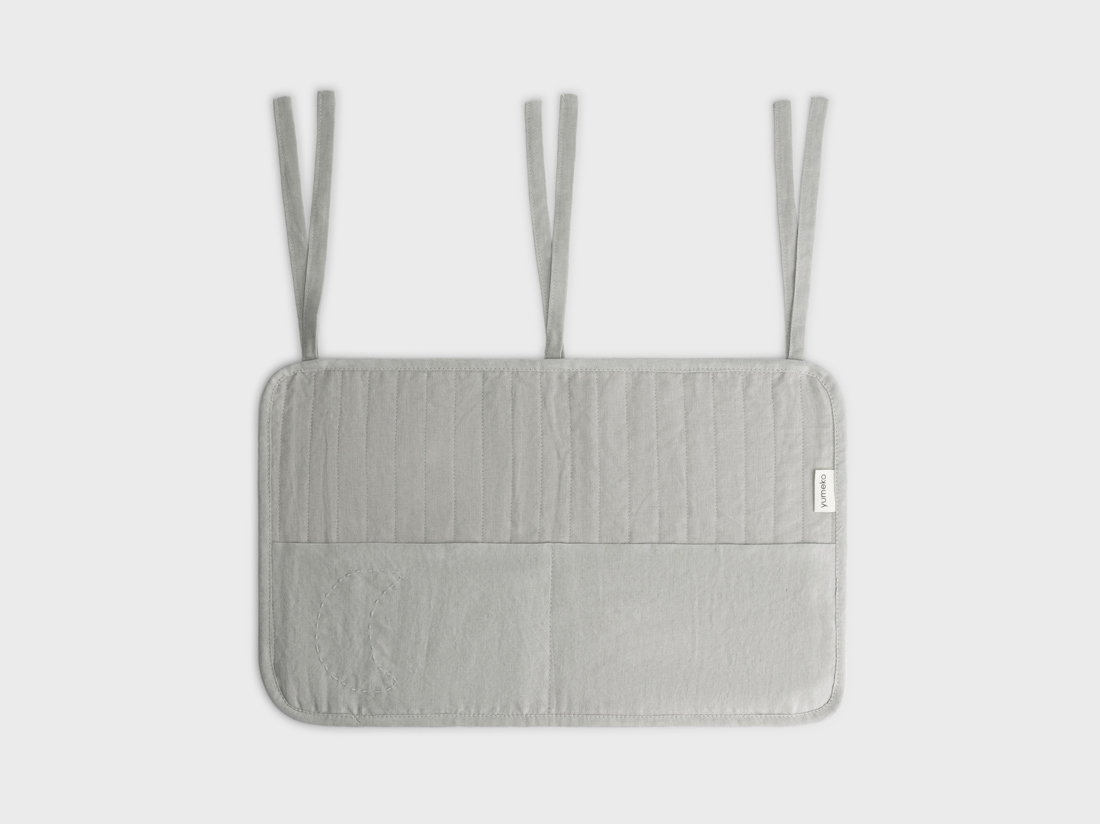 Linnen organizer misty green