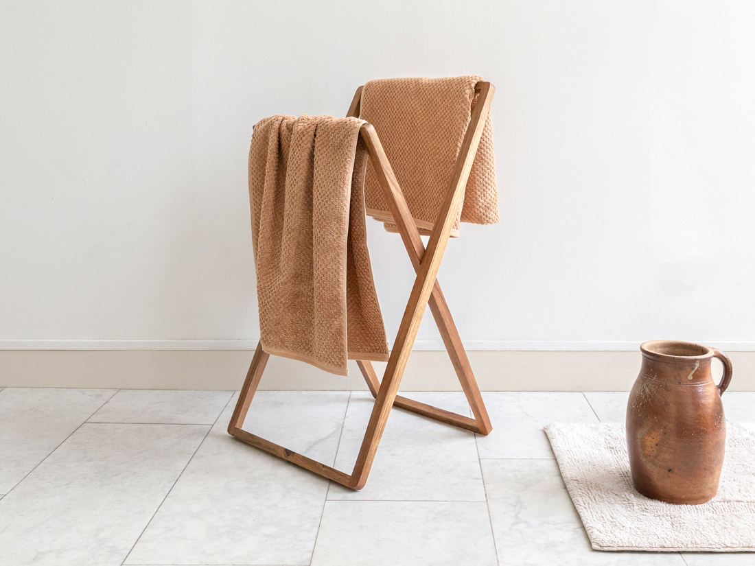 Badelagen dots honey 100x150 - 1 st