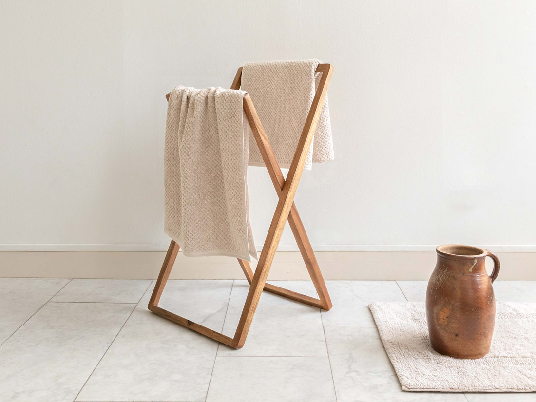 Handtücher Dots White Sand 50x100