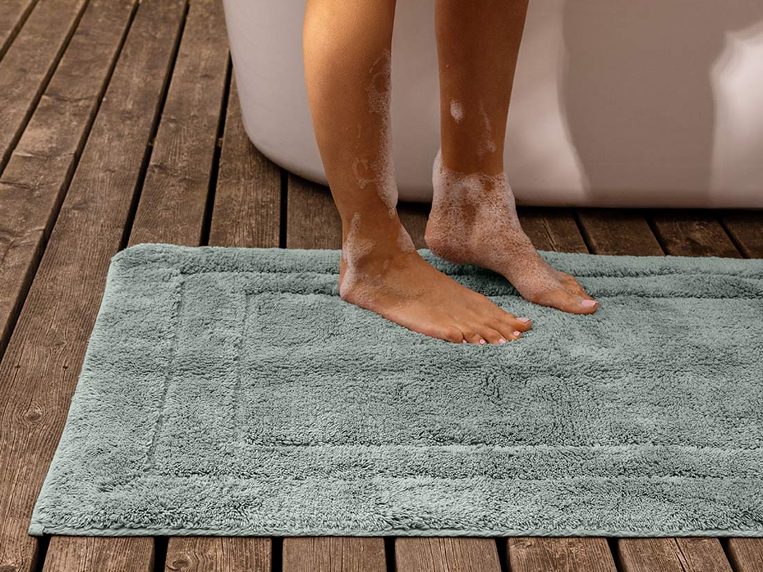 Badematte Deluxe Sea Green 50 × 80