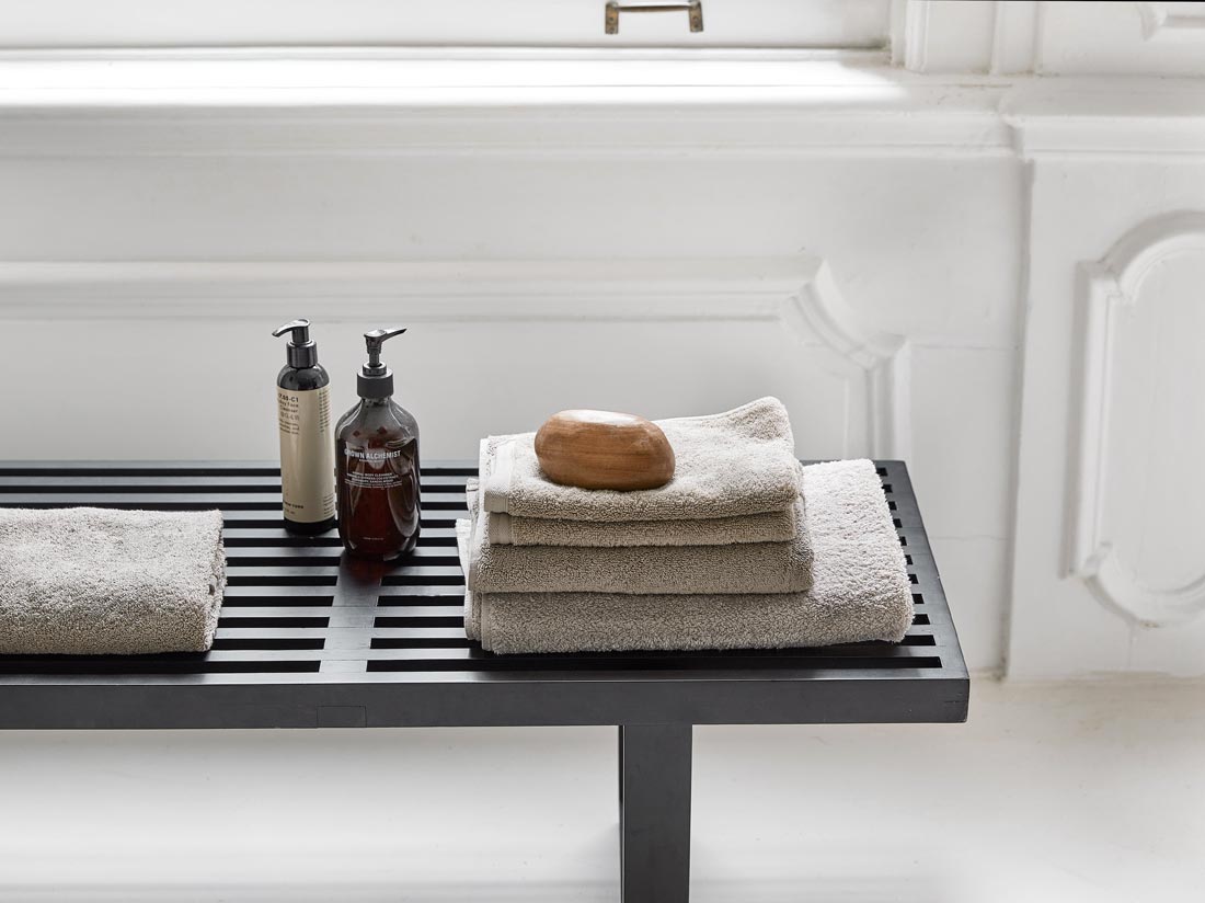 Badehåndklæder terry Warm Taupe 70x140 – 2 stk.