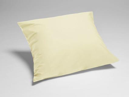 Kissenbezug Perkal-Baumwolle Pastel Lemon