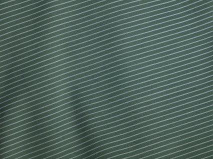 Kussensloop katoen TENCEL™ double face green stripe/green chambray