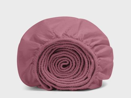 Kinderhoeslaken percal katoen raspberry dream