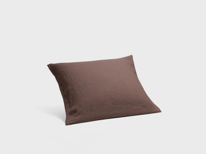 Örngott hampa/bomull roasted brown