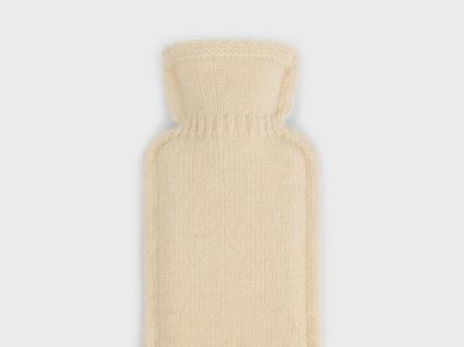 Kruikzak lang wol natural melange 73x12,5