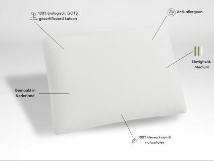 Kussen natuurlatex cloud 40x60x12 medium