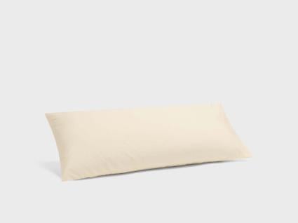 Taie d'oreiller percale de coton éclat doré