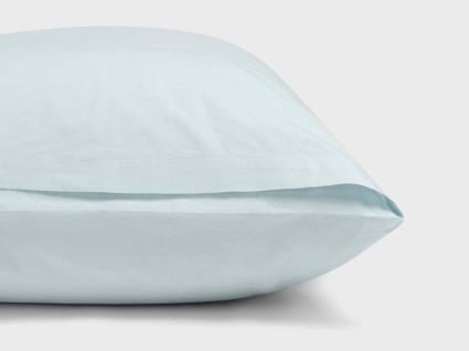 Örngott för sidosovare bomullspercale playful aqua 37x160