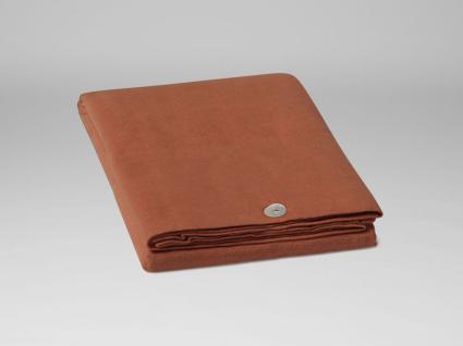 Kissenbezug Flanell Rusty Red