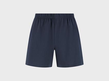 Pyjama shorts dames jersey midnight blue 