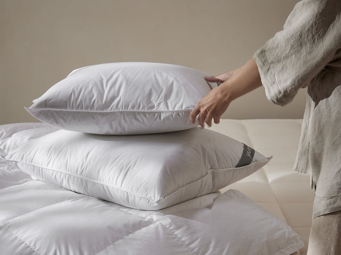 Oreiller duvet recyclé 50x60 medium