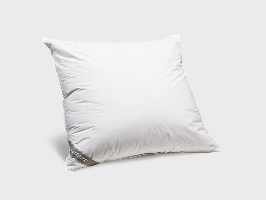 Oreiller duvet recyclé 65x65 medium