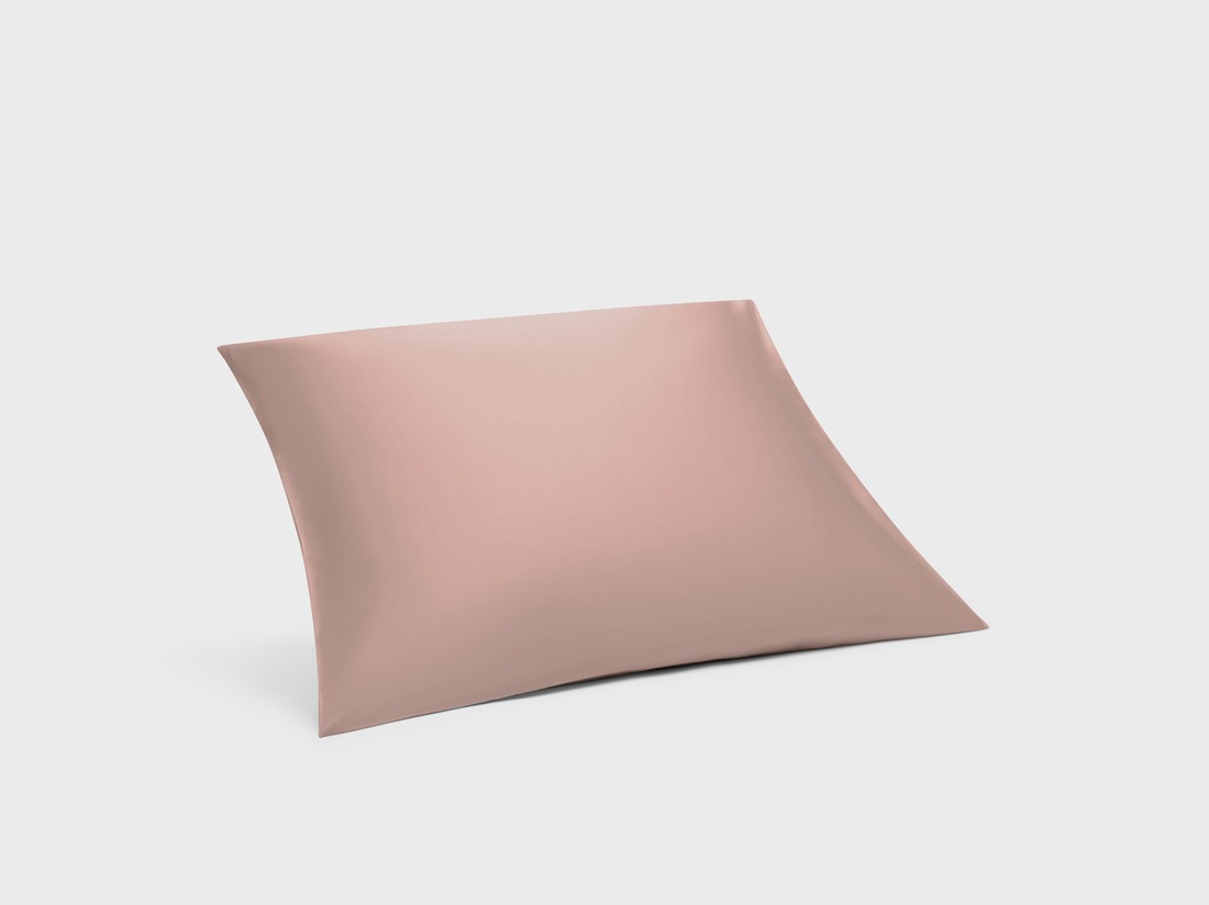 Parure de lit satin de coton rose cosmos