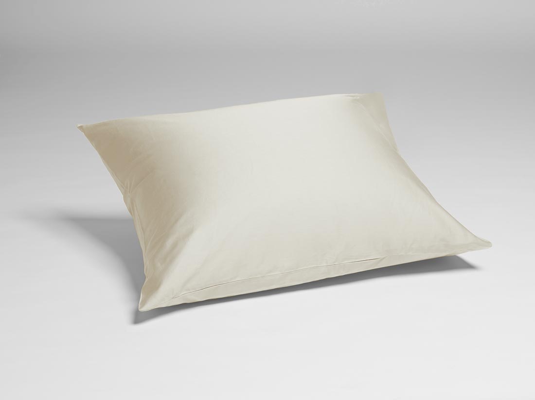 Parure de lit satin de coton double face sable/or