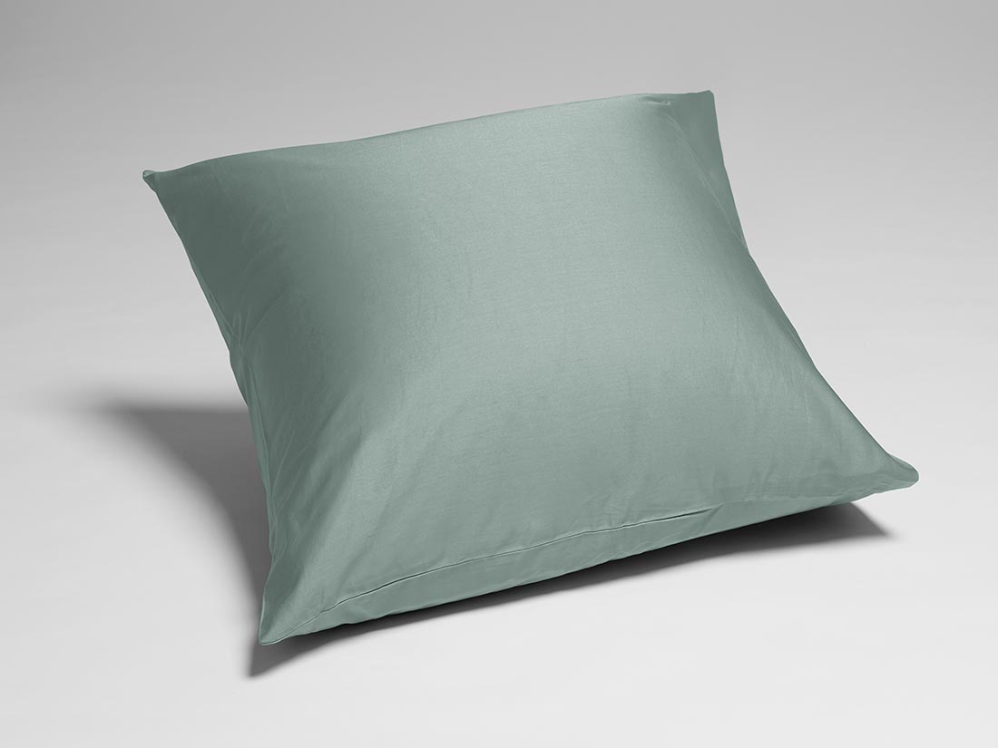 Kissenbezug Baumwollsatin Sea Green