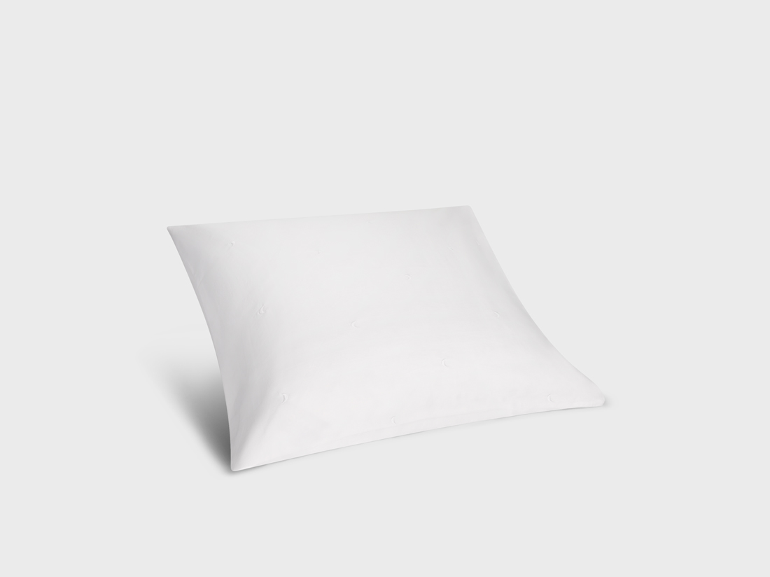 Parure de lit satin de coton lune blanche