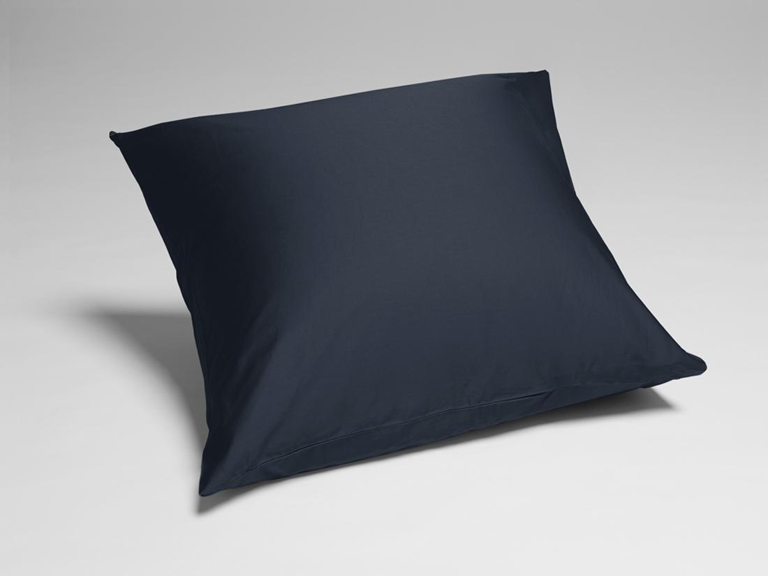 Kissenbezug Baumwollsatin Blueberry