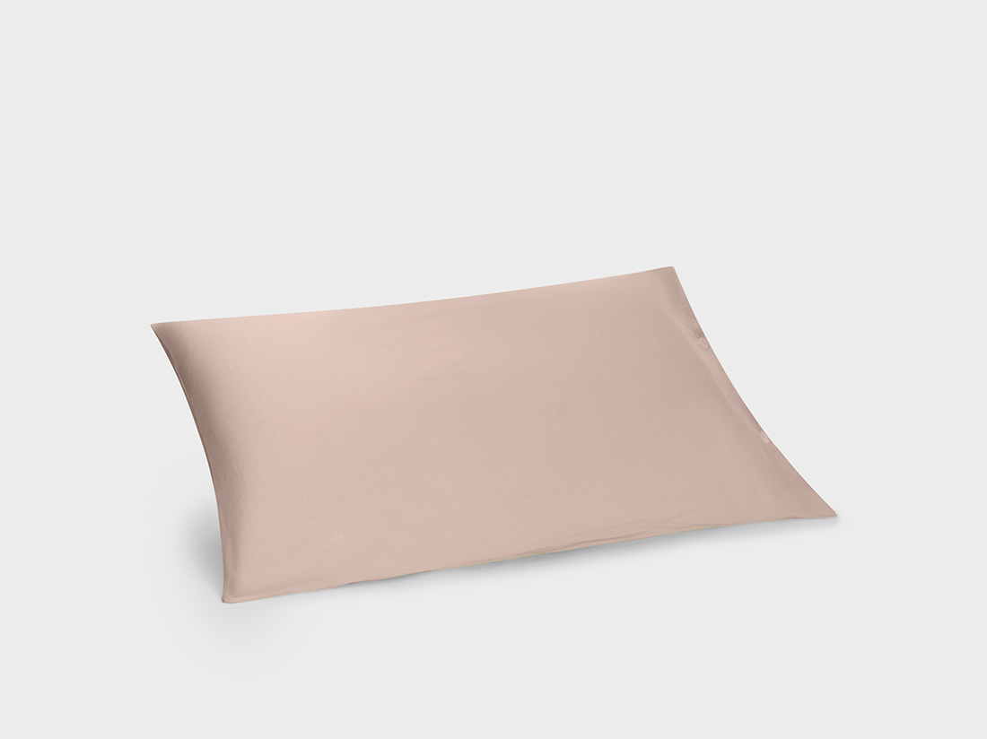 Kussensloop jersey vintage rose