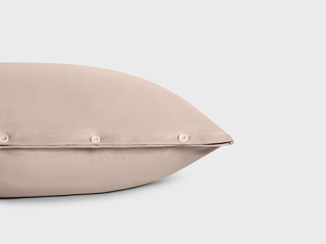 Dekbedovertrek jersey vintage rose